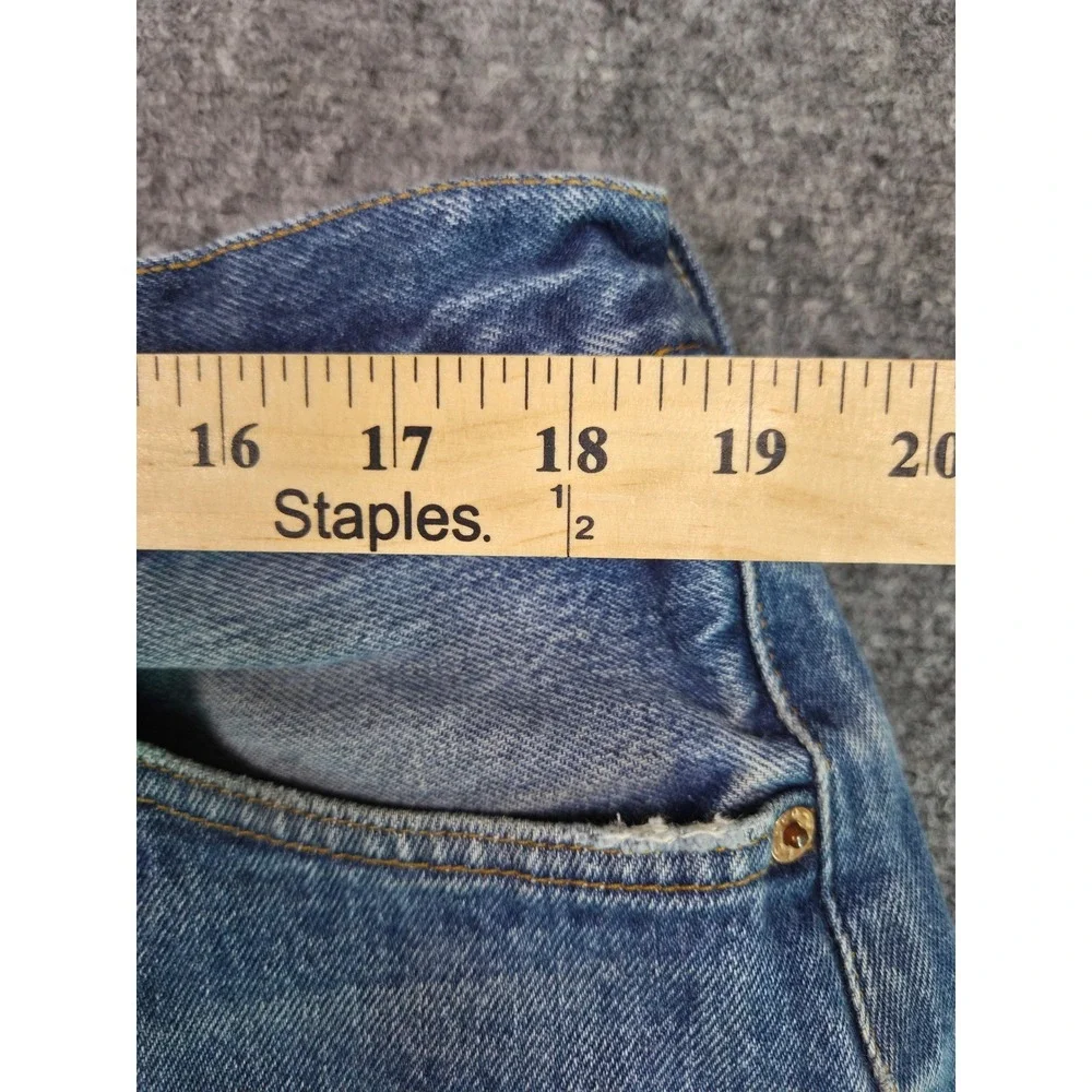Vintage Levi's 501 Jeans Mens 42x34 Blue‎  90s Made in USA Straight Leg Denim